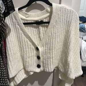 Cropped sweater